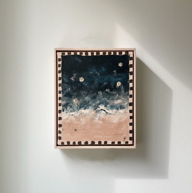 I Was Planted in the Sea, original painting
