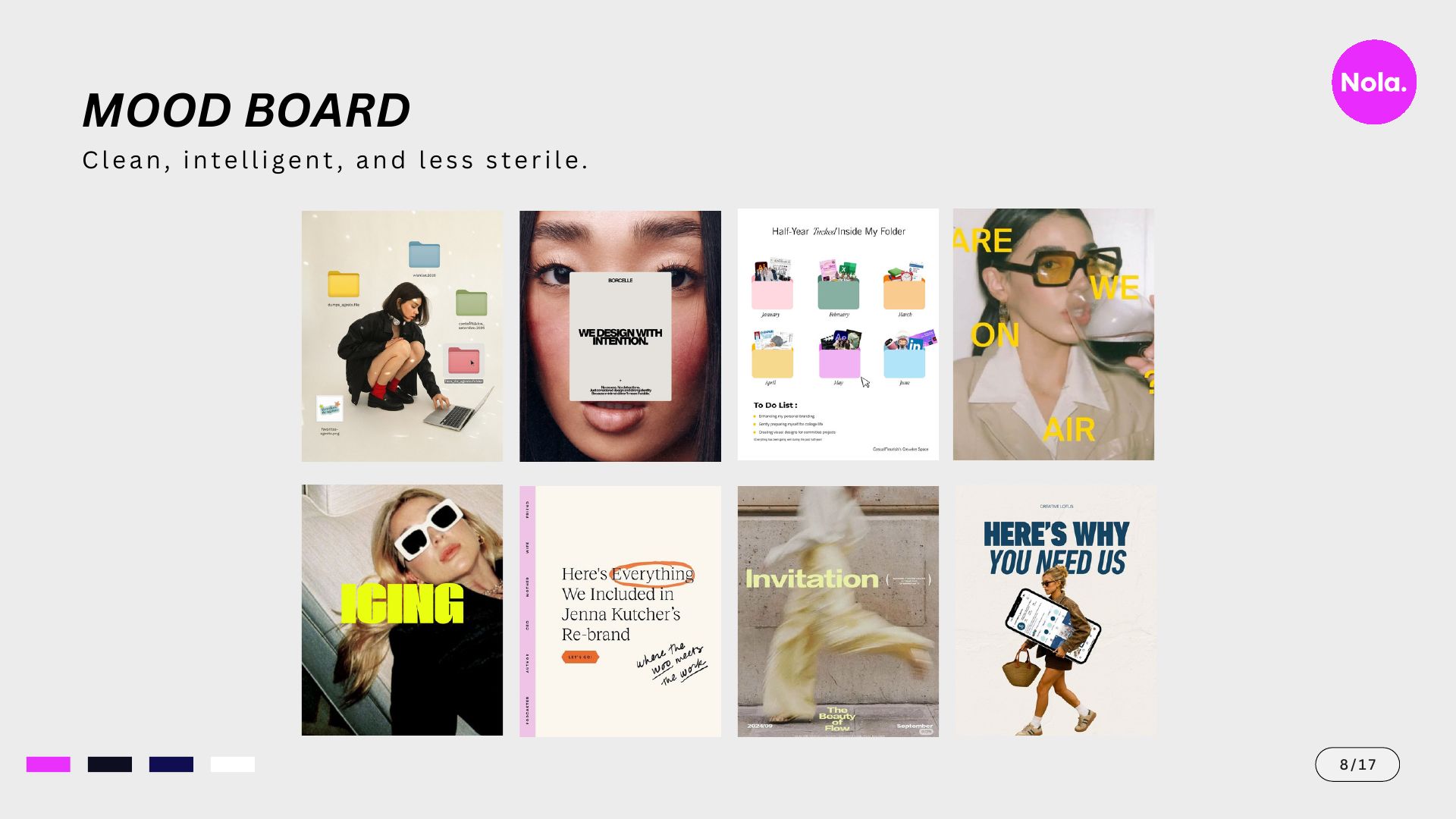 Nola social direction deck, slide 8 of 17
