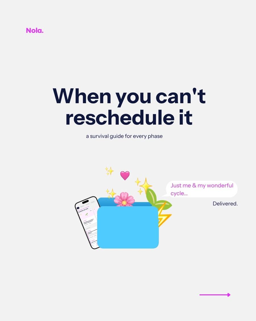 When you can’t reschedule it, frame 1
