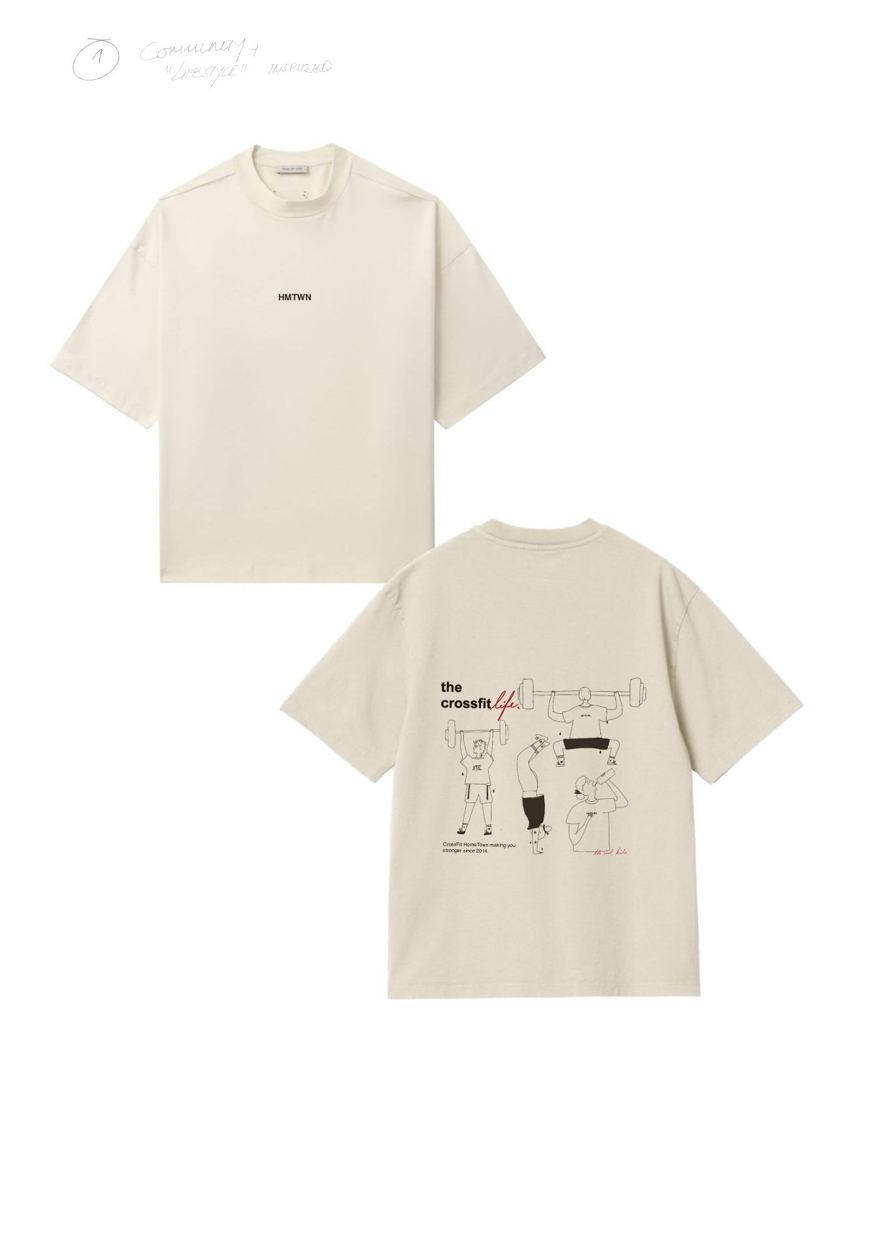 T-shirt design for XFit